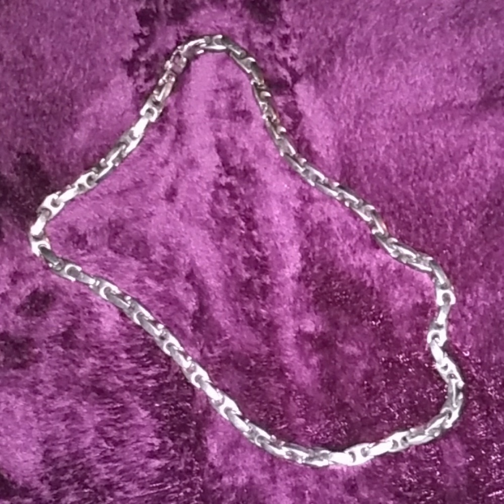 Man's titanium necklace